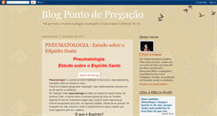 Desktop Screenshot of blogpontodepregacao.blogspot.com