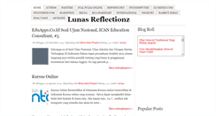 Desktop Screenshot of lunasreflectionz.blogspot.com