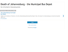 Tablet Screenshot of dojbusdepot.blogspot.com