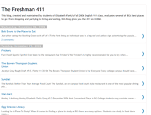 Tablet Screenshot of freshman411.blogspot.com