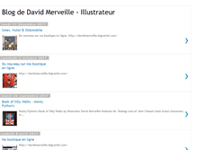 Tablet Screenshot of davidmerveille.blogspot.com