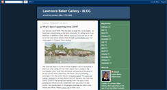 Desktop Screenshot of lawrencebakergallery.blogspot.com