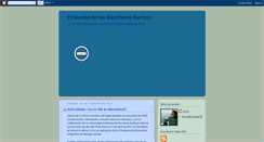 Desktop Screenshot of losmamiferosmarinos.blogspot.com
