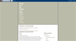 Desktop Screenshot of pregaodapalavradedeus.blogspot.com