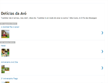 Tablet Screenshot of deliciasdaavo.blogspot.com