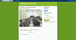 Desktop Screenshot of academiaprophisical.blogspot.com