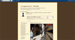 Desktop Screenshot of 17august2005morella.blogspot.com