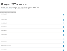 Tablet Screenshot of 17august2005morella.blogspot.com