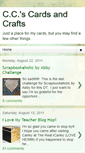 Mobile Screenshot of ccscards.blogspot.com