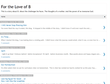 Tablet Screenshot of fortheloveofb.blogspot.com