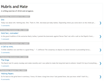 Tablet Screenshot of hubrishate.blogspot.com
