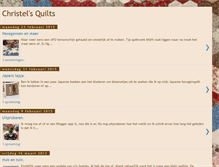 Tablet Screenshot of christelsquilts.blogspot.com