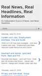 Mobile Screenshot of independent-real-news.blogspot.com