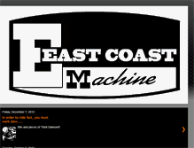 Tablet Screenshot of eastcoastmachine.blogspot.com