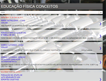 Tablet Screenshot of educacaofisicaconceitos.blogspot.com