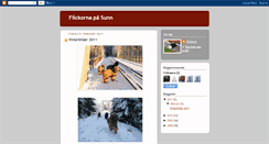 Desktop Screenshot of flickornapasunn.blogspot.com