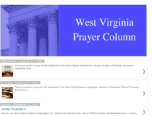 Tablet Screenshot of prayercolumn.blogspot.com