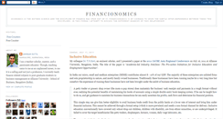 Desktop Screenshot of financionomics.blogspot.com