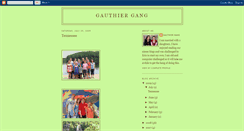 Desktop Screenshot of gauthiergang.blogspot.com
