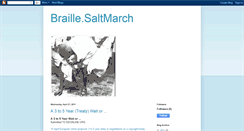 Desktop Screenshot of braillesaltmarch.blogspot.com
