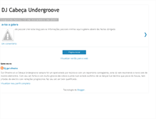 Tablet Screenshot of cabecaundergroovedj.blogspot.com