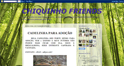 Desktop Screenshot of chiquinhofriends.blogspot.com