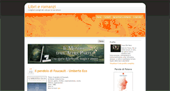 Desktop Screenshot of libriromanzi.blogspot.com