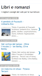 Mobile Screenshot of libriromanzi.blogspot.com