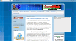 Desktop Screenshot of corso-web.blogspot.com