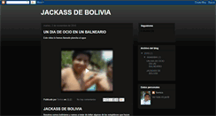 Desktop Screenshot of jackassdebolivia.blogspot.com