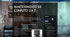 Desktop Screenshot of mantenimientolia7uaem.blogspot.com