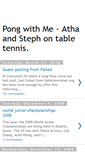 Mobile Screenshot of pongwithme.blogspot.com