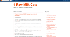 Desktop Screenshot of 4rawmilkcats.blogspot.com