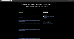 Desktop Screenshot of coskunozlisesi.blogspot.com
