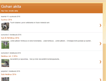 Tablet Screenshot of gohanakitanseikkailut.blogspot.com