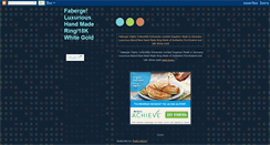Desktop Screenshot of faberge-luxurious-handmade-ring-18k.blogspot.com