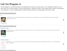 Tablet Screenshot of callthepreppiesin.blogspot.com