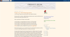 Desktop Screenshot of fred93blog.blogspot.com