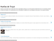 Tablet Screenshot of huellasdetrujui.blogspot.com
