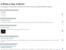 Tablet Screenshot of a-photo-a-day-in-berlin.blogspot.com