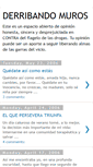 Mobile Screenshot of derribando-muros.blogspot.com