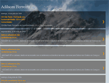 Tablet Screenshot of adilsomferreira.blogspot.com