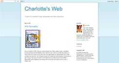 Desktop Screenshot of charlottes-webb.blogspot.com