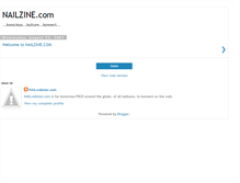 Tablet Screenshot of nailzine.blogspot.com