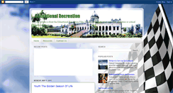 Desktop Screenshot of educationalrecreation.blogspot.com