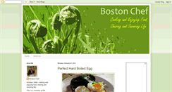 Desktop Screenshot of bostonchef.blogspot.com