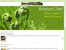 Tablet Screenshot of bostonchef.blogspot.com