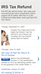 Mobile Screenshot of irstaxrefund.blogspot.com