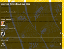 Tablet Screenshot of clothingremix.blogspot.com