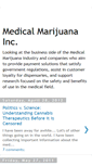 Mobile Screenshot of medicalmarijuana-inc.blogspot.com